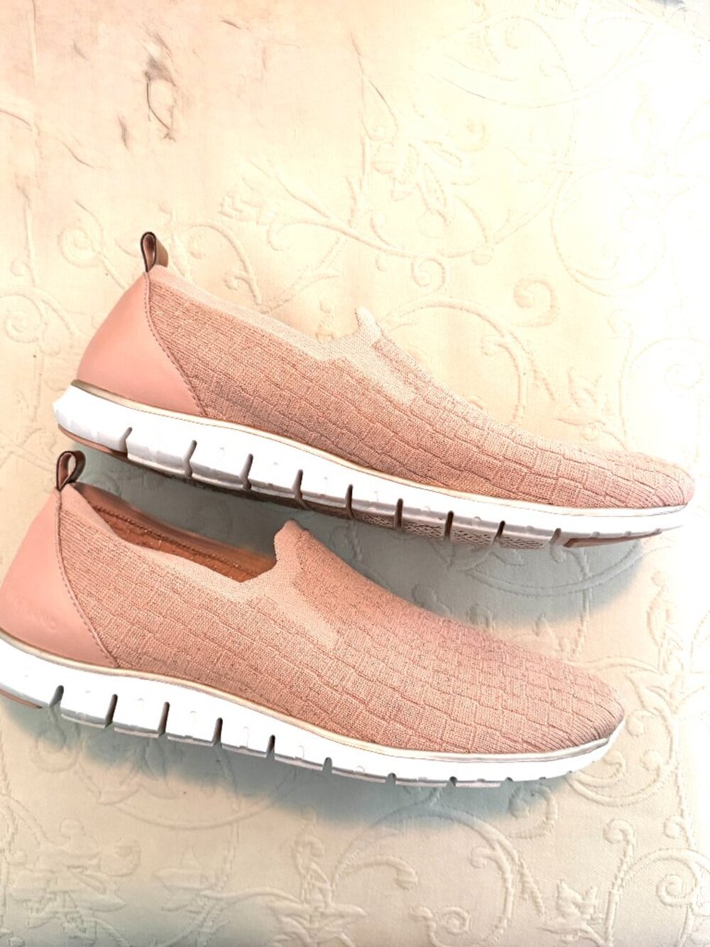 Cole Haan Zerogrand Stitchlite Slipon Sneakers in pale rose pink